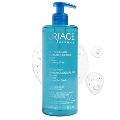 ЮРИАЖ Богат измивен душ - гел за цялото тяло х 500 мл | URIAGE Gel Sugras Cleansing gel