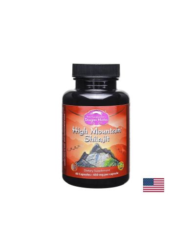 Хималайски шилажит ( мумийо ) х 60 капсули ДРАГОН ХЕРБС | Dragon Herbs High Mountain Shilajit