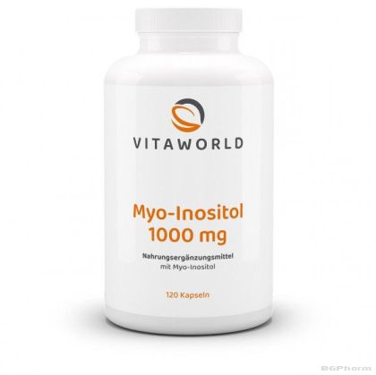 Мио - инозитол 1000 мг х 120 капсули ВИТА УЪРЛД | Vita World Myo-inositol