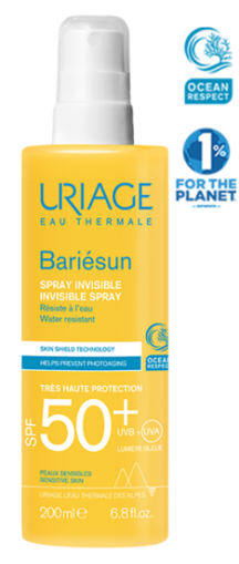 БАРИЕСЪН Слънцезащитен спрей за тяло SPF50+ 200 мл ЮРИАЖ | URIAGE Bariesun