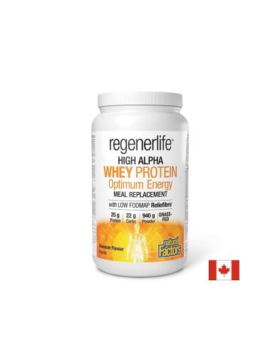 Optimum Energy Regenerlife ™ Суроватъчен протеин изолат на прах 940 гр Natural Factors