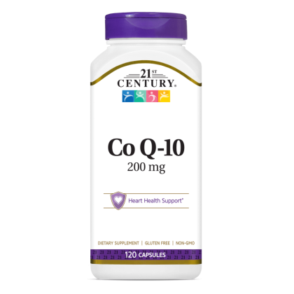 21st Century Коензим Q10 200 мг х 120 капсули | Coenzyme Q10