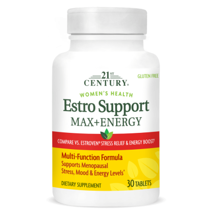 21st Century Естроген Комплекс + Енергия х 30 таблетки | Estro Support Max + Energy