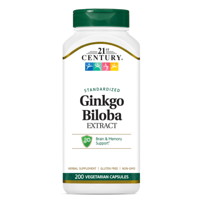 21st Century Гинко Билоба екстракт х 200 капсули | Ginkgo Biloba Extract