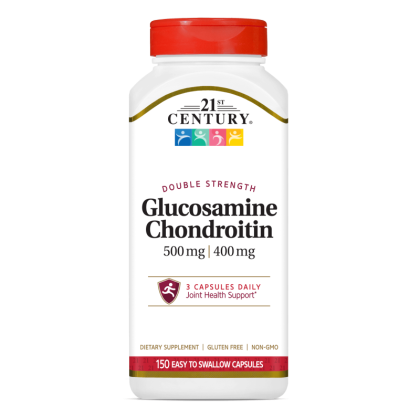 21st Century Глюкозамин + Хондроитин 500/400 мг х 150 капсули | Glucosamine Chondroitin