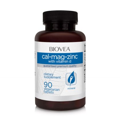  Калций + Магнезий + Цинк + Витамин Д3 х 180 таблетки Biovea | Cal-Mag-Zinc + Vitamin D