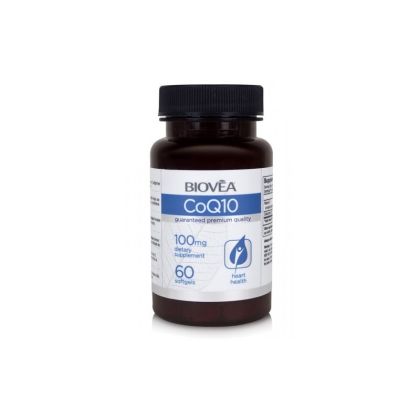 Коензим Q10 100 мг х 60 апсули Biovea | Coenzyme Q10