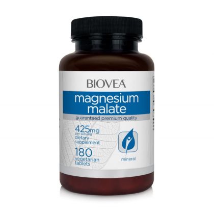 Магнезий малат 425 мг х 180 таблетки Biovea | Magnesium Malate