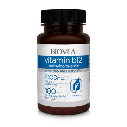 Витамин Б12 1000 мкг х 100 таблетки Biovea | Vitamin B12