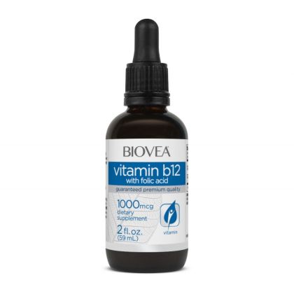 Витемин Б12 + Фолиева киселина на капки х 59 мл Biovea | Vitamin B12 & Folic Acid