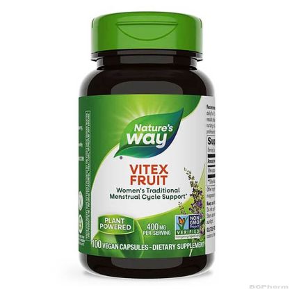 Витекс плод 400 мг x 100 капсули Nature’s Way | Vitex Fruit