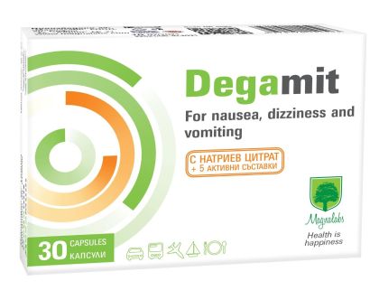 ДЕГАМИН х 30 капсули против повръщане МАГНАЛАБС | Magnalabs Degamin