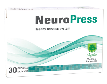 НЕВРОПРЕС х 30 капсули при стрес и напрежение МАГНАЛАБС | Magnalabs Neuropress