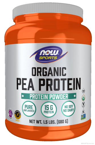 Грахов протеин БИО х 680 гр БЕЗ ДОБАВЕН ВКУС Now Foods | Pea Protein Bio Unflavored