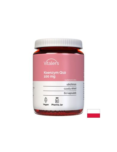 Коензим Q10 100 мг х 60 капсули Vitaler's | Coenzyme Q10