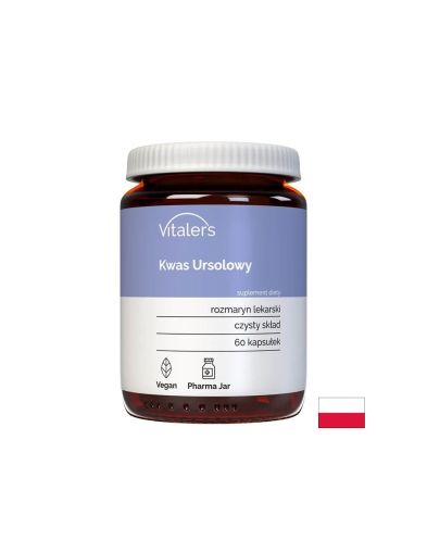 Урсолова киселина от розмарин 125 мг х 60 капсули Vitaler's | Ursolic Acid