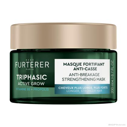 ТРИФАЗИК АКТИВ ГРОУ Маска за коса против накъсване х 200 мл | Rene Furterer Triphasic Active Grow