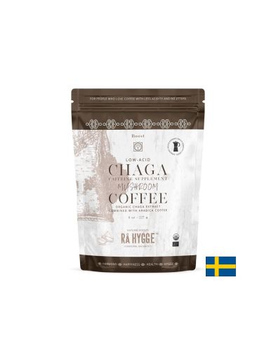 Гурме кафе Арабика + екстракт от гъба Чага Органик х 227 гр смляно RA HYGGE