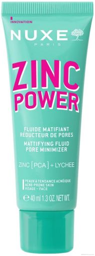Нукс ЦИНК ПАУЪР Матиращ флуид за лице х 40 мл | NUXE Zinc Power
