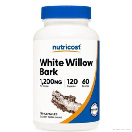 Бяла върба кора екстракт 600 мг х 120 капсули | White Willow Bark