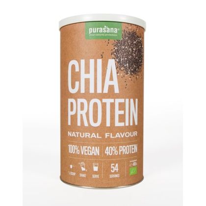 Протеин от чиа БИО х 400 гр – неовкусен PURASANA | Chia Organic Protein