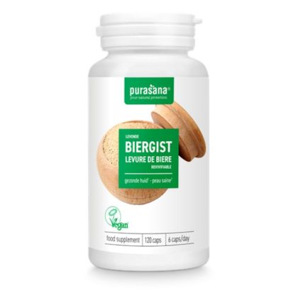Бирена мая ЖИВА 300мг х 120 капсули PURASANA | Brewer's Yeast