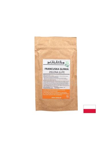 Френска зелена илитна глина на прах  х 100 гр NANGA