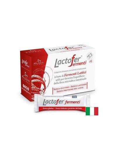 ЛАКТОФЕР ФЕРМЕНТИ Пробиотик 5 млрд CFU х 12 сашета Paladin Pharma | Lactofer Fermenti