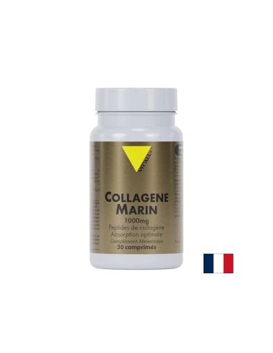 Морски колаген 1000 мг + Витамин Ц 200 мг х 30 таблетки ВИТАЛ ПЛЮС | Vit'all plus Beauty Collagen