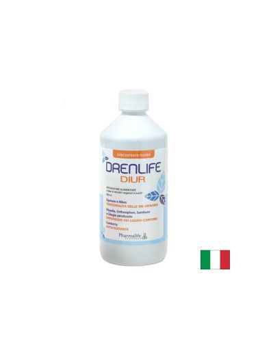 ДРЕНЛАЙФ ДИУР Котешки мустачки + Пилосела + Черешови дръжки х 30 сашета за отводняване Pharmalife Research