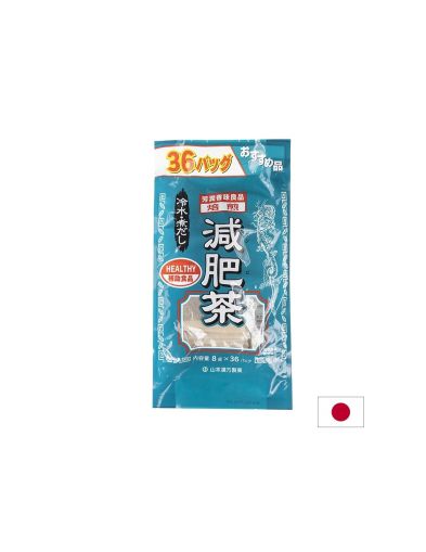 Билков чай за контрол на теглото и ускорен метаболизъм х 36 пакетчета Kanpo Yamamoto