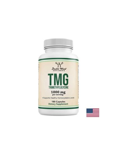 ТМГ Триметил глицин 500 мг х 180 капсули Double Wood | TMG