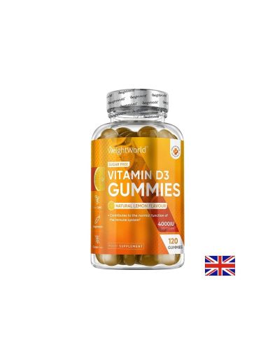 Витамин Д3 1000 IU х 120 желирани таблетки Weight World | Vitamin D3