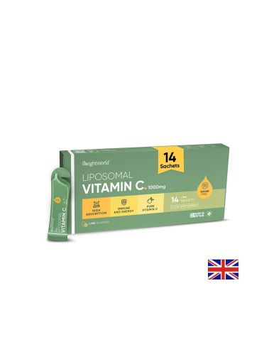 Липозомен Витамин Ц 1000 мг х 14 сашета Weight World | Liposomal Vitamin C