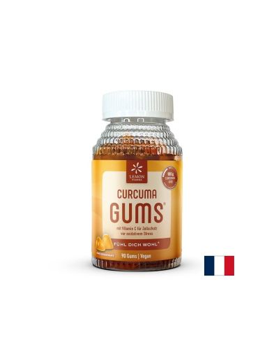 Куркума 95 мг + Джинджифил 15 мг х 90 желирани таблетки Lemon Pharma
