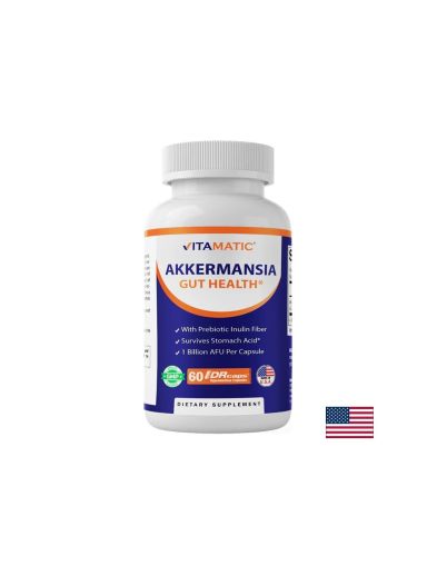 Акермансия муцинифила + инулин х 60 капсули SR VITAMATIC | Akermansia