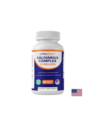 Стрептококус саливариус пробитик х 60 дъвчащи таблетки VITAMATIC