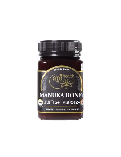 Пчелен мед Манука UMF™ 15+ / MGO 512 подсилена формула за имунитет и стомах х 500 гр APIHEALTH