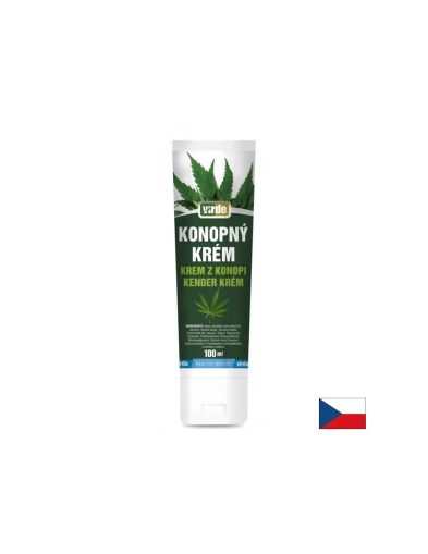Успокояващ крем с конопено масло при болки х 100 мл VIRDE | Hempseed oil cream