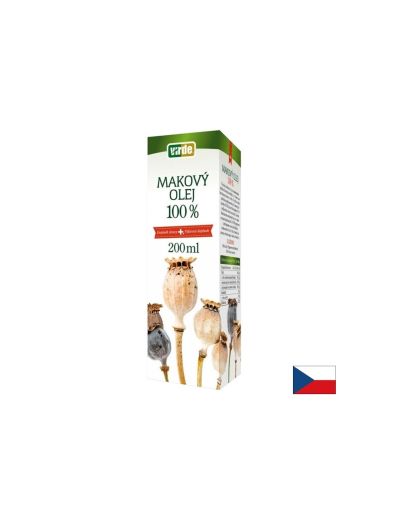 Масло от маково семе х 200 мл VIRDE | Poppy seed oil