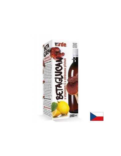 Бета глюкани от рейши + витамин Ц сироп за имунитет х 200 мл VIRDE