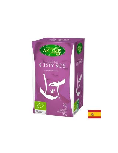 Чай при ЦИСТИТ SOS БИО х 20 пакетчета Herbes del Moli Artemis