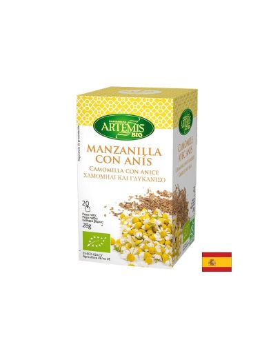 Чай с Лайка и Анасон БИО х 20 пакетчета Herbes del Moli Artemis