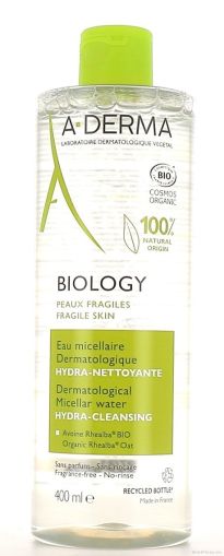 А-дерма БИОЛОДЖИ Мицеларна вода 400 мл |Biology A-Derma