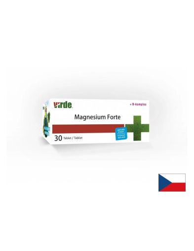 Магнезий 187.5 мг + Витамини Б-комплекс х 30 таблетки VIRDE | Magnesium & B-Complex