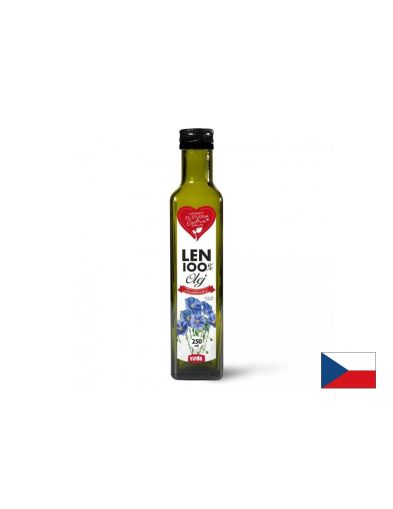 Ленено масло + Витамин Е х 250 мл VIRDE | Flax seed oil & Vitamin E