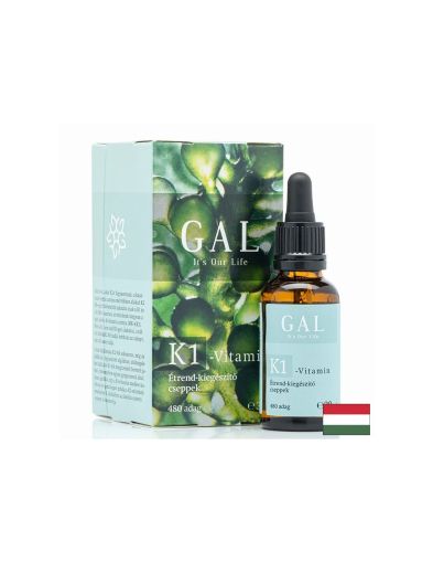 Витамин К1 500 мкг на капки х 30 мл, 480 дози GAL | Vitamin K1