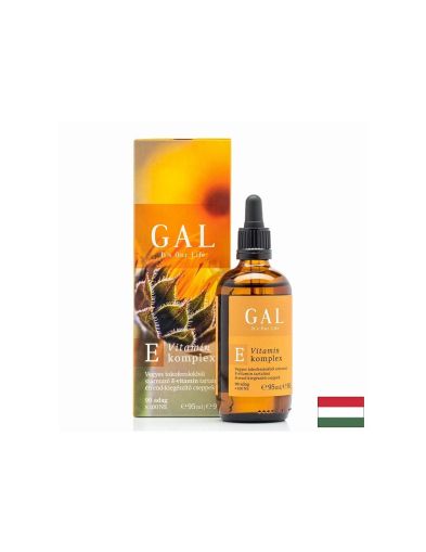 Витамин Е Комплекс 67 мг на капки х 95 мл, 85 дневни дози GAL | Vitamin E
