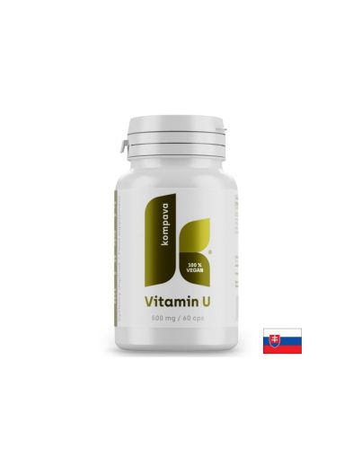 Витамин У ( Метилметионин ) 500 мг х 60 капсули | Vitamin U