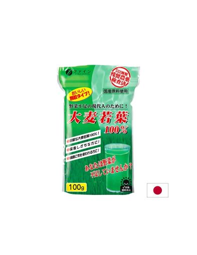 Ечемичена трева на прах (натурална) х 100 гр Fine Japan